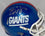 Brad Wing Autographed New York Giants Color Rush Mini Helmet Silver- JSA W Auth - 757 Sports Collectibles