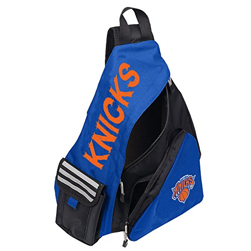 NBA New York Knicks "Leadoff" Sling Backpack, 20" x 9" x 15" - 757 Sports Collectibles
