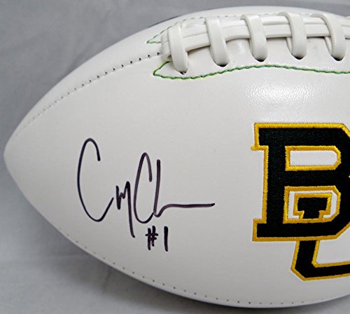 Corey Coleman Autographed Baylor Bears Logo Football- JSA Witnessed Auth - 757 Sports Collectibles