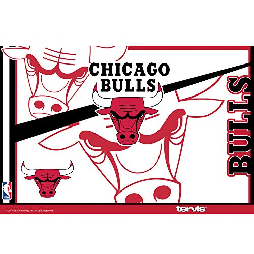 Tervis Triple Walled NBA Chicago Bulls Insulated Tumbler Cup Keeps Drinks Cold & Hot, 30oz - Stainless Steel, Paint - 757 Sports Collectibles