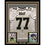 Framed Autographed/Signed Willie Roaf 33x42 New Orleans Saints White Football Jersey JSA COA