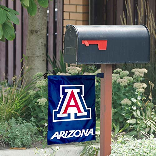 Arizona Wildcats Garden Flag and Mailbox Post Pole Mount Holder Set - 757 Sports Collectibles