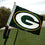 WinCraft Green Bay Packers Boat and Golf Cart Flag - 757 Sports Collectibles
