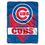 Northwest MLB Chicago Cubs Royal Plush Raschel Throw, One Size, Multicolor - 757 Sports Collectibles