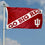Indiana Hoosiers Go Big Red College Flag - 757 Sports Collectibles