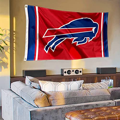 WinCraft Buffalo Bills Red 3x5 Grommet Flag - 757 Sports Collectibles