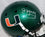 Jim Kelly Autographed Miami Hurricanes Green Schutt F/S Helmet - JSA W Auth White - 757 Sports Collectibles