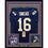 Framed Autographed/Signed Norman Norm Snead 33x42 New York Giants Blue Football Jersey JSA COA
