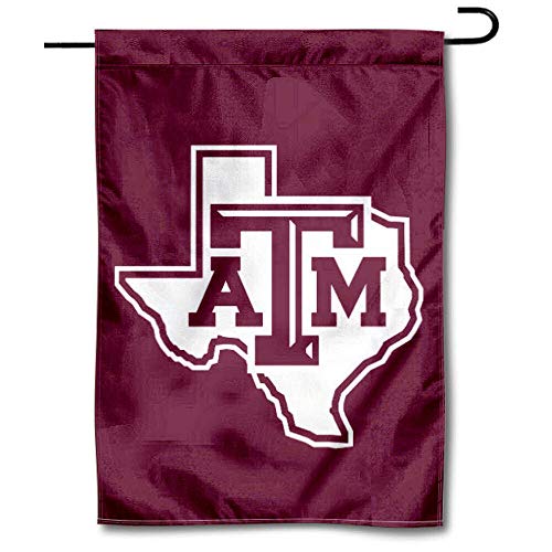 College Flags & Banners Co. Texas A&M Aggies Lone Star Garden Flag - 757 Sports Collectibles