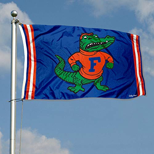College Flags & Banners Co. Florida Gators Vintage Retro Throwback 3x5 Banner Flag - 757 Sports Collectibles