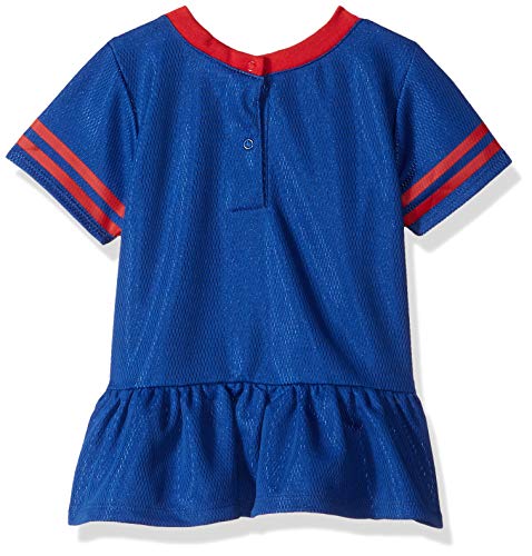 NFL New York Giants Team Jersey Dress and Diaper Cover, blue/red New York Giants, 6-12 Months - 757 Sports Collectibles