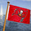 WinCraft Tampa Bay Buccaneers Boat and Golf Cart Flag - 757 Sports Collectibles