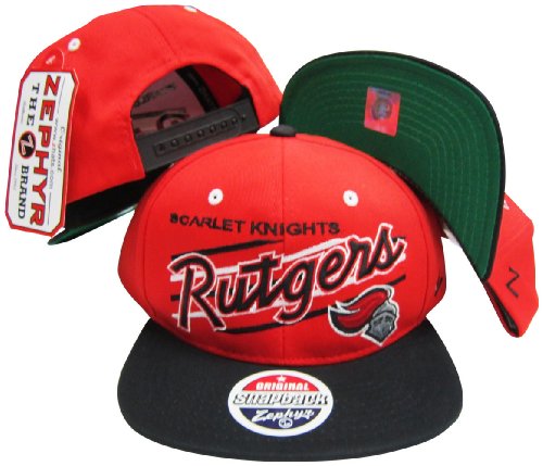Rutgers Scarlet Knights Adjustable Snapback Hat / Cap