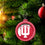 YouTheFan NCAA Indiana Hoosiers 3D Logo Series Ornament - 757 Sports Collectibles