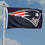 WinCraft New England Patriots Embroidered Nylon Flag - 757 Sports Collectibles