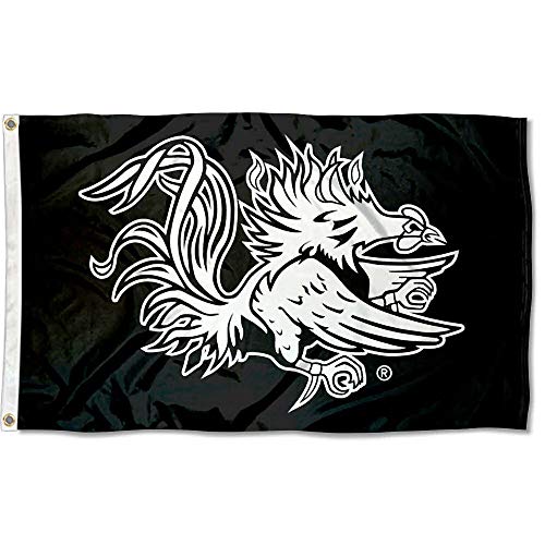 College Flags & Banners Co. South Carolina Gamecocks Black Flag - 757 Sports Collectibles