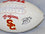 Brian Cushing Autographed USC Trojans Logo Football- JSA W Authenticated - 757 Sports Collectibles