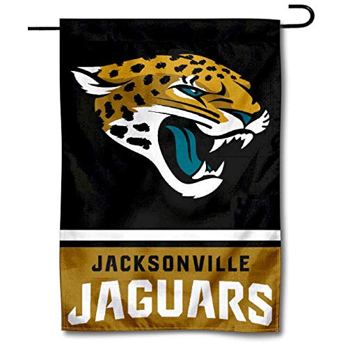 WinCraft Jacksonville Jaguars Double Sided Garden Flag - 757 Sports Collectibles