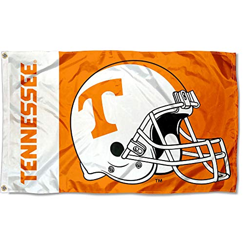 College Flags & Banners Co. Tennessee Volunteers Football Helmet Flag - 757 Sports Collectibles