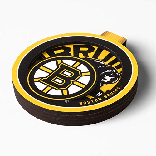 YouTheFan NHL Boston Bruins 3D Logo Series Ornament - 757 Sports Collectibles