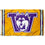 College Flags & Banners Co. Washington Huskies Vintage Retro Throwback 3x5 Banner Flag - 757 Sports Collectibles