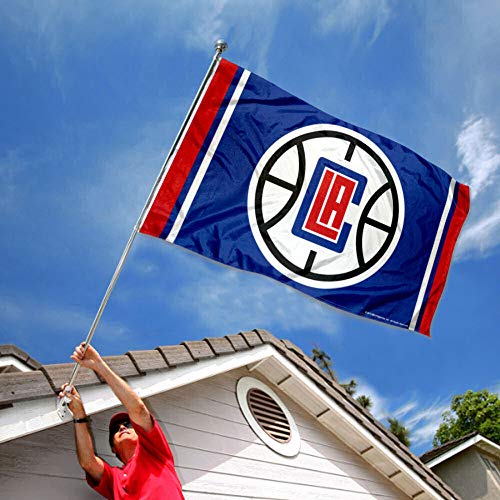 WinCraft Los Angeles Clippers Block C Logo 3x5 Flag and Banner - 757 Sports Collectibles