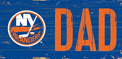 Fan Creations NHL New York Islanders Unisex New York Islanders DAD Sign, Team Color, 6 x 12 - 757 Sports Collectibles