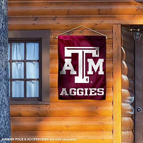 College Flags & Banners Co. Texas A&M Aggies Banner House Flag - 757 Sports Collectibles