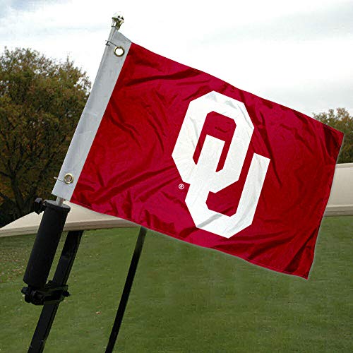 College Flags & Banners Co. Oklahoma Sooners Golf Cart and Boat Flag - 757 Sports Collectibles