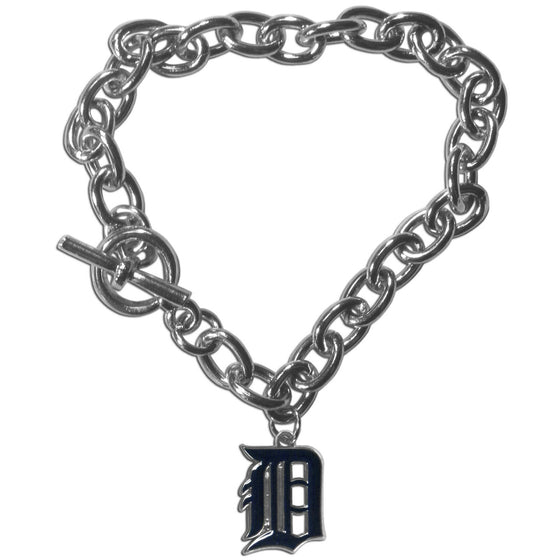 Detroit Tigers Bracelet Chain Link Style CO - 757 Sports Collectibles