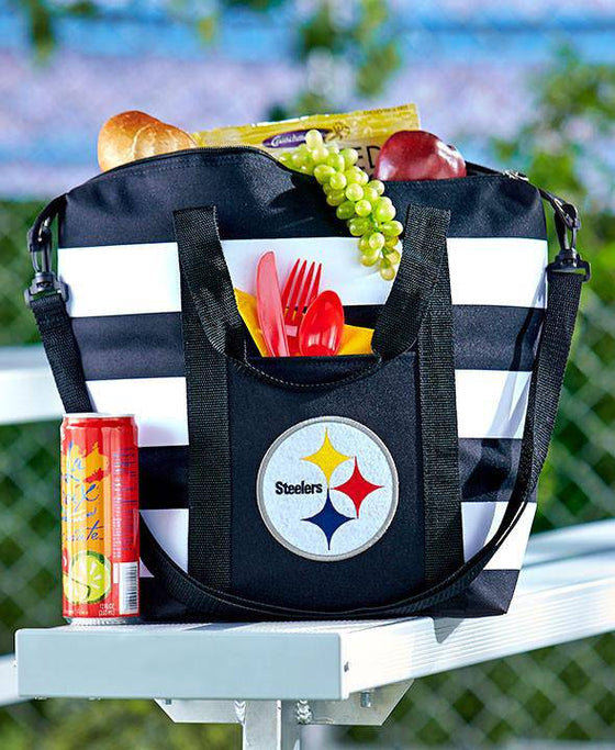NFL Pittsburgh Steelers Oversized Cooler Tote with Removable Strap - 757 Sports Collectibles
