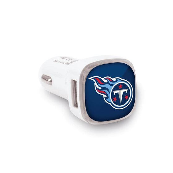 NFL Tennessee Titans Dual USB Car Charger - 757 Sports Collectibles