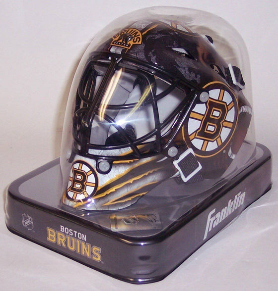 Boston Bruins Mini Hockey Goalie Mask (Logo on Side) - 757 Sports Collectibles