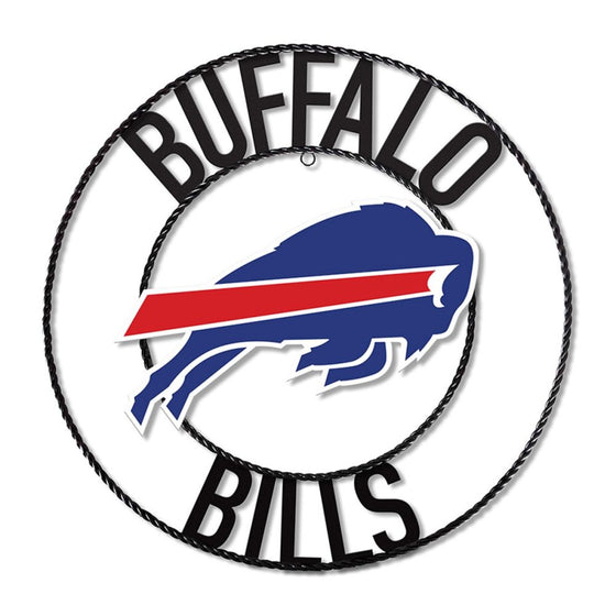 Buffalo Bills 24" Wrought Iron Wall Art - 757 Sports Collectibles