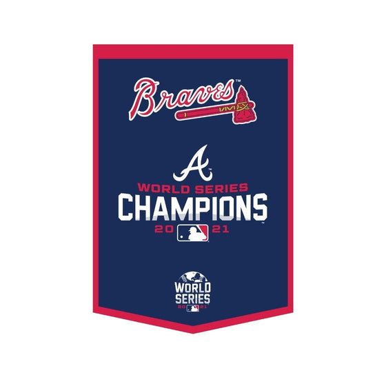 2021 World Series Atlanta Braves Traditions Banner - 757 Sports Collectibles