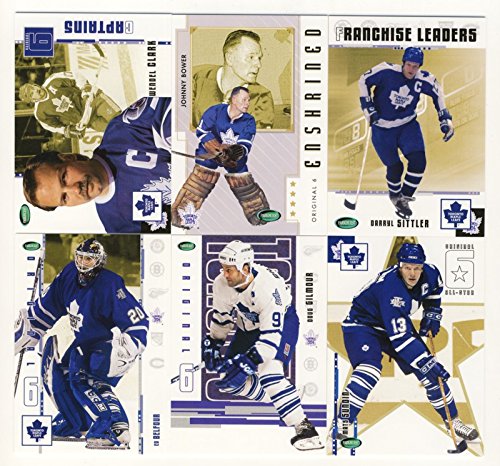 2003-04 Parkhurst Original Six Hockey Toronto Maple Leafs 100-Card Set - 757 Sports Collectibles