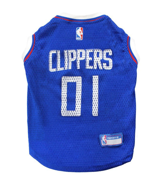 Los Angeles Clippers Dog Jersey Pets First