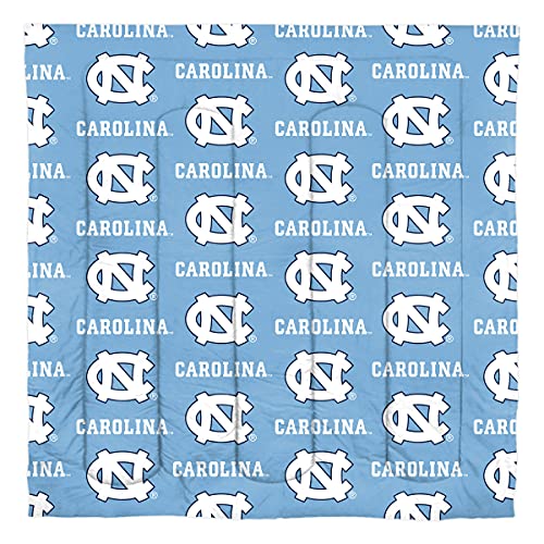 NORTHWEST NCAA North Carolina Tar Heels Bed in a Bag Set, Twin, Rotary - 757 Sports Collectibles