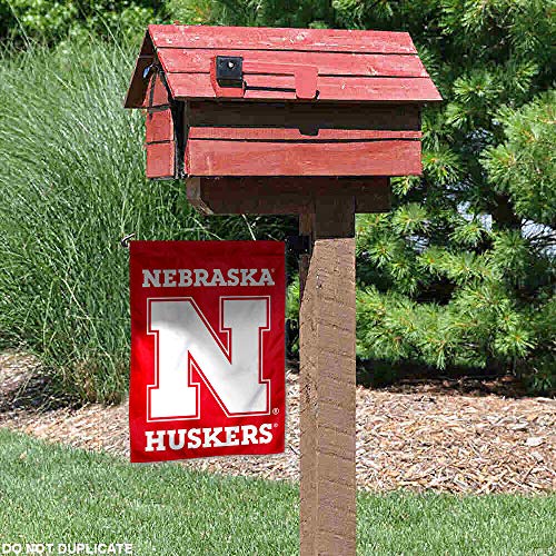 College Flags & Banners Co. Nebraska Cornhuskers N Logo Garden Flag - 757 Sports Collectibles