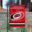 WinCraft Carolina Hurricanes Double Sided Garden Flag - 757 Sports Collectibles