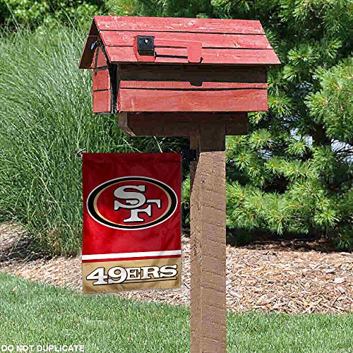 WinCraft San Francisco 49ers Double Sided Garden Flag - 757 Sports Collectibles