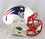 Sony Michel Autographed New England Patriots Full Size Chrome Helmet - Beckett Auth White - 757 Sports Collectibles