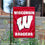 College Flags & Banners Co. Wisconsin Badgers Garden Flag - 757 Sports Collectibles