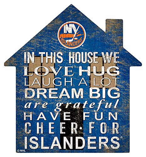 Fan Creations NHL New York Islanders Unisex Islanders House Sign, Team Color, 12 inch - 757 Sports Collectibles
