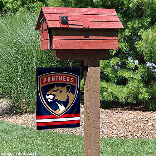 WinCraft Florida Panthers Double Sided Garden Flag - 757 Sports Collectibles
