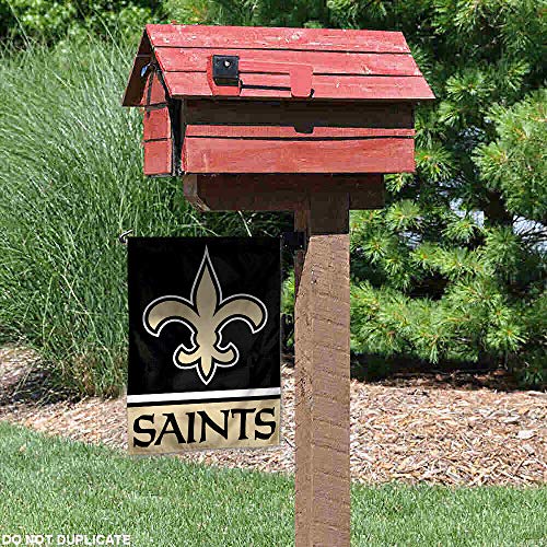 WinCraft New Orleans Saints Double Sided Garden Flag - 757 Sports Collectibles