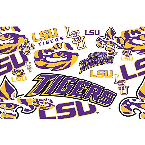 Tervis NCAA Lsu Tigers All Over Tumbler with Lid, 16 oz, Clear - 757 Sports Collectibles