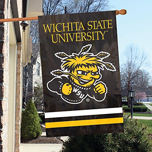 Party Animal Wichita State Shockers Banner College Flag, 44" x 28" - 757 Sports Collectibles