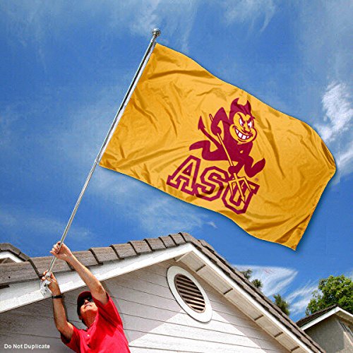 ASU Arizona State Sun Devils University Large College Flag - 757 Sports Collectibles