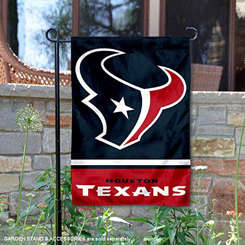 WinCraft Houston Texans Double Sided Garden Flag - 757 Sports Collectibles